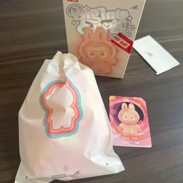 미사용 새상품 라부부 3세대 핑크 LABUBU 키링