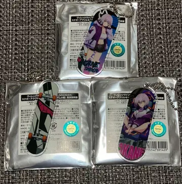 SSSS.GRIDMAN 빌레반 아크릴 키링 신죠 아카네 3개