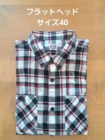 THE FLAT HEAD 플랫 헤드 긴팔 셔츠