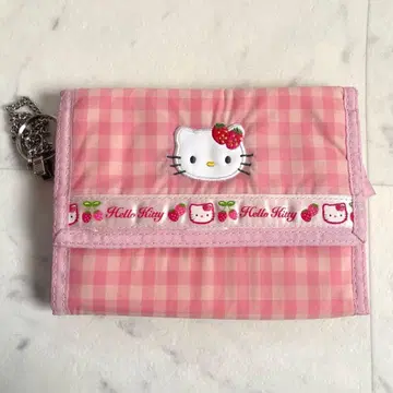 초레어! 레어! sanrio 산리오 키티 딸기 멀티 패스 케이스 레트로