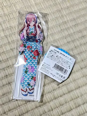 5등분의 신부 TSUTAYA 한정판 아크릴 피규어 캔뱃지 나카노 미쿠