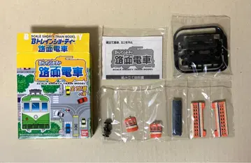 B 트레인 쇼티 노면 전차 오카야마 전기 궤도 1000형 구 페인팅