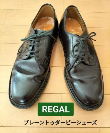 REGAL 플레인토 더비 슈즈 브라운