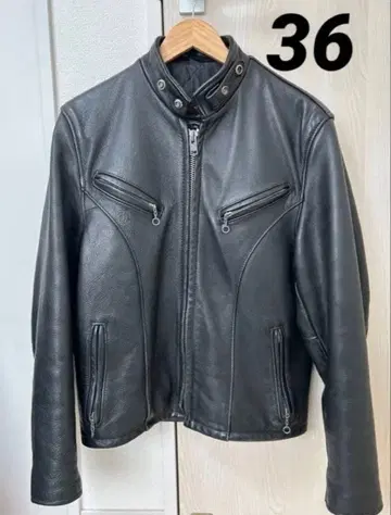 레어 schott 싱글 라이더스 36 빈티지 가죽 재킷