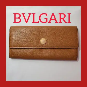 불가리 소프트 가죽 장지갑