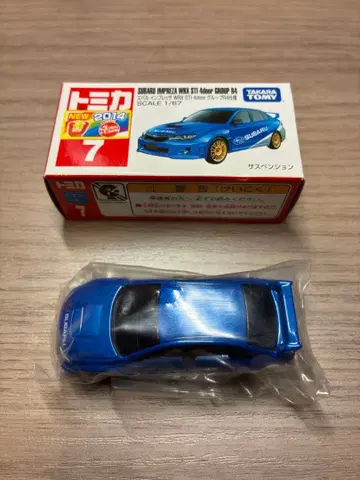 토미카 No.7 스바루 임프레자 WRX STI 4door 그룹 R4
