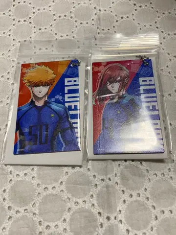 즉시 구매 블루 록 쿠니가미 렌스케 치기리 효마 중국 프로필 카드 키링