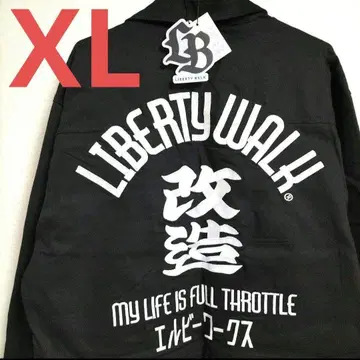 [ 새상품 ] LIBERTY WALK 리버티워크 로고 자수 츠나기 XL