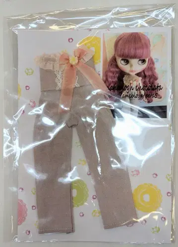 nananogh chocolata 인형 의상 (올인원/핑크 베이지)