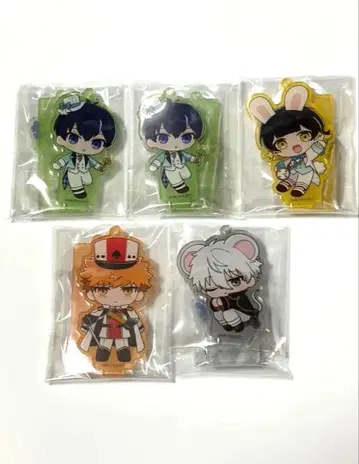 블루 록 Alice 앨리스 받침대 포함 아크릴 키링