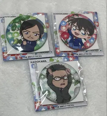 코난 모로후시 카자미 캔뱃지