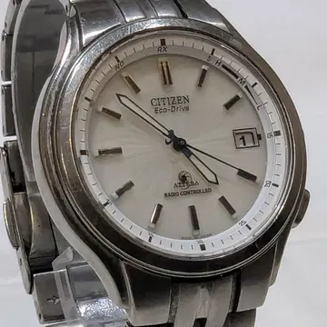 CITIZEN ATTESA H415 전파 솔라 Eco-Drive 티타늄