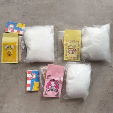산리오 캐릭터즈 미니어처 솜사탕 컬렉션 챠미키티