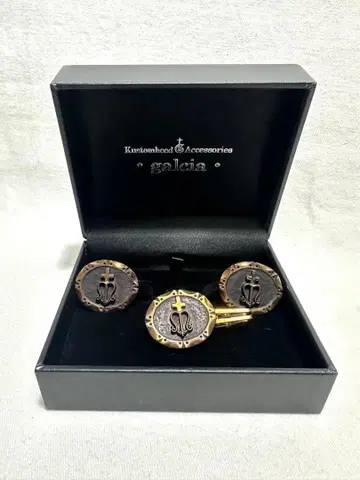 BACKLASH x galcia 넥타이핀 & 커프스 단추 세트 백래쉬