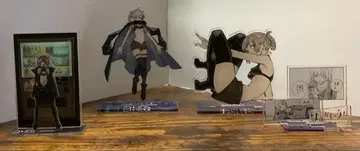 이 vaikka 노래 아크릴 스탠드 나나쿠사 나즈나 4세트