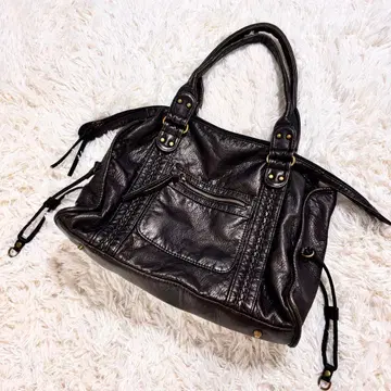 00s archive leather gimmick bag Y2K 갸루