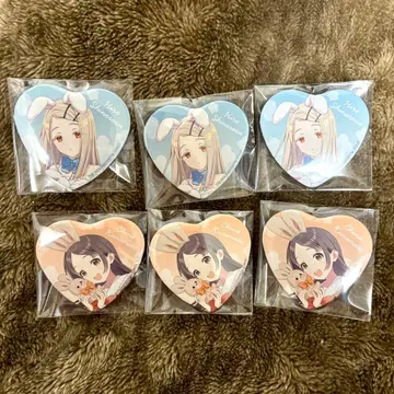 학마스 GiGO 하트 캔뱃지 치나 히로