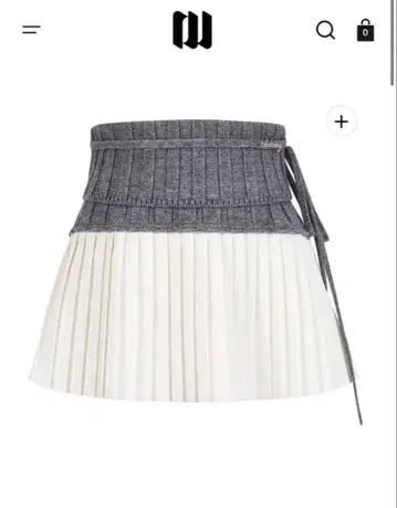andwang Double layer skirt