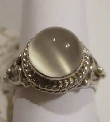 실버 문스톤 반지 11.5호