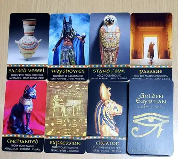 골든 이집시안 오라클 덱 오라클 카드