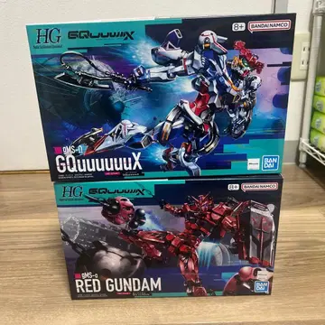 GQuuuuuuX 빨간색 건담 HG 세트