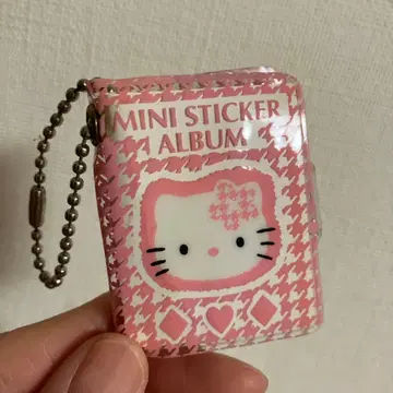 키티 미니 스티커 앨범 미사용 씰북 헤이세이