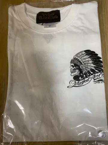 트리플 에이스 클럽 Magical Ace Club 화이트 T셔츠 S