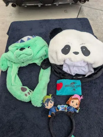 유니버셜 USJ 주술회전 팬더 캐시 후시구로 쿠기사키 팬캡