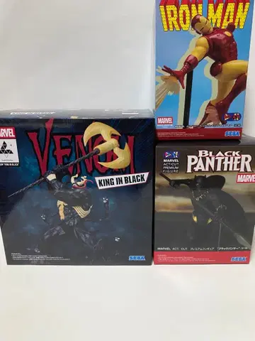 MARVEL ACT/CUT Luminasta 프리미엄 피규어 3체 세트