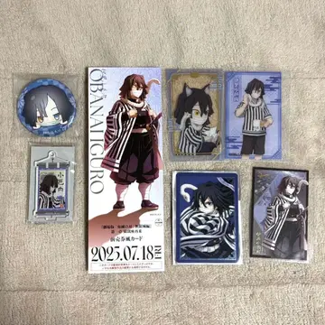 이쿠로 오바나이 카드 미니 아크릴 스탠드 캔뱃지 세트