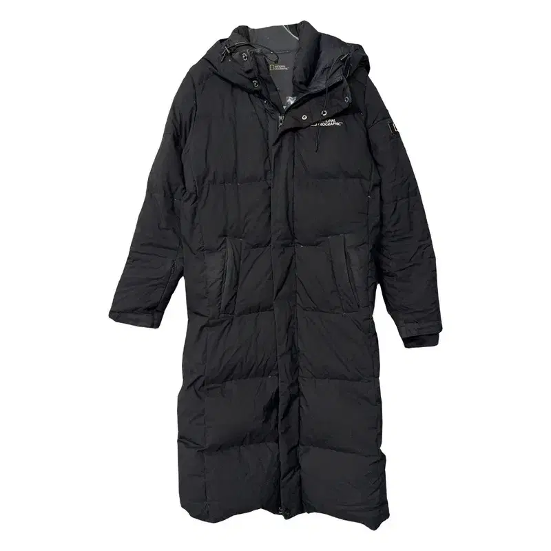 National Geographic Long Padded 95 M Black Big Logo N184UDW290