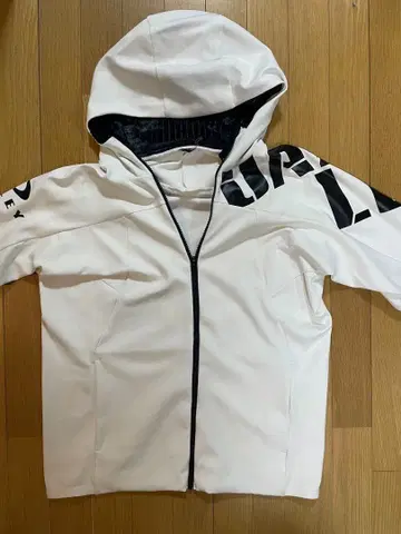 [새상품급] OAKLEY 오클리 후드티 L 화이트 2023년제 집업