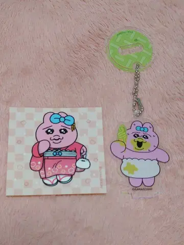 카와이소니! in KYOTO 아크릴 스탠드와 스티커 빤쮸토끼