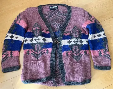 [ 새상품급 ] KANATA 카우친 가디건 네이티브 계열