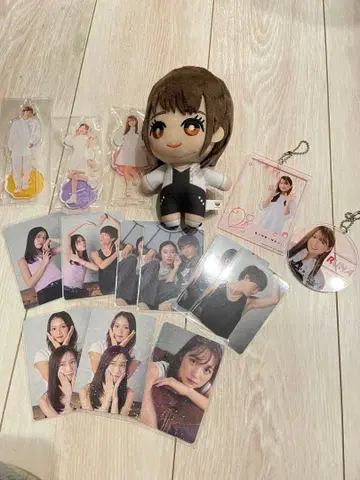 반반자이 루나쨩 봉제 인형 키링 아크릴 스탠드 카드