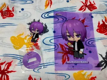 무라사키바라 아츠시 라운드 원 SD 캐릭터 아크릴 스탠드 클리어 카드