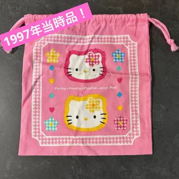 키티 헤이세이 레트로 카오하나 복조리 핑크