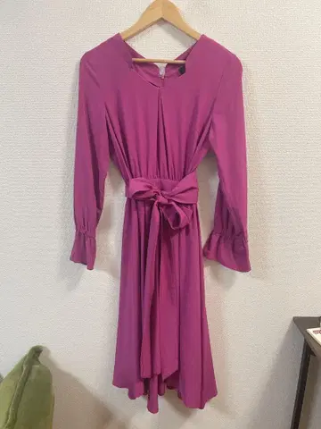 원피스 비비드 핑크