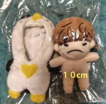 미사용 새상품 2PM 이준호 10cm 이프니와 펭귄 수트 세트