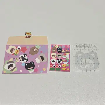 NCT WISH 반사 스티커 응원봉 스티커 유우시 다님