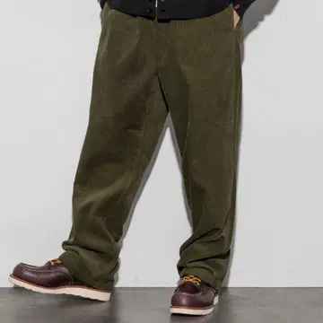 레드캡 별주 SMU WIDE CORDUROY CHEF PANTS