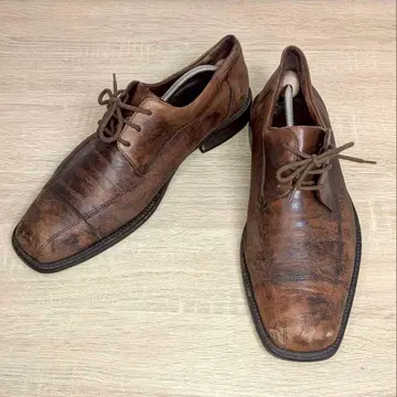 존스턴 앤 머피 드레스 슈즈 가죽 브라운 27.5cm 브라질산