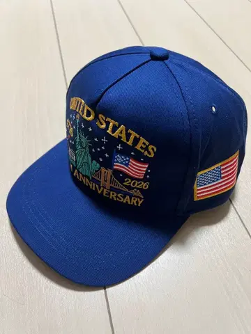 USA 캡 자유의 여신 자수 성조기 네이비 미국 모자 대통령