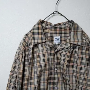 AiE PAINTER SHIRTS 오버 사이즈 체크 셔츠