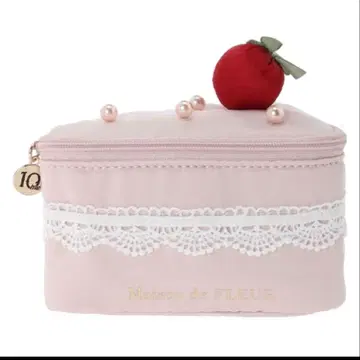 딸기 트라이앵글 파우치 딸기 이치고 딸기 쇼트 케이크 메종 드 플뢰르