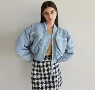 searoomlynn MA-1 라이트 블루 2Pocket 숏