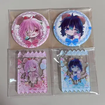 해피 슈가 라이프 마츠자카 사토 마츠자카 시오 아크릴 키링 배지 마루이