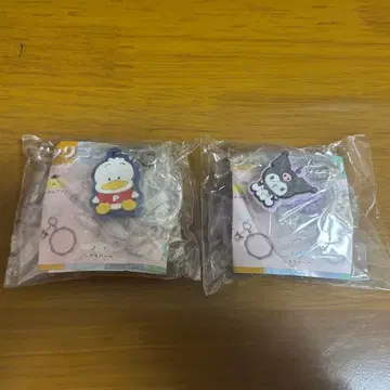 산리오 캐릭터즈 실리콘 모바일 반지 페클 쿠로미