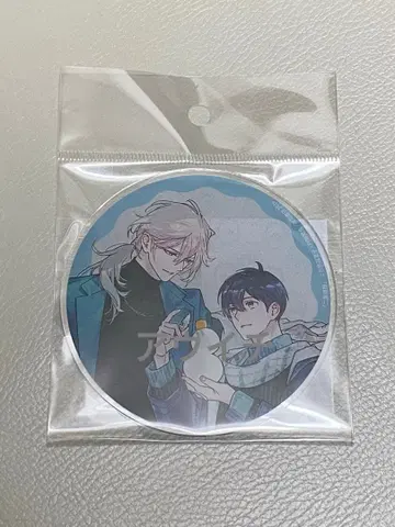 [ 미개봉 새상품 ] 아크릴 코스터 이중 나선형 chara전 카페