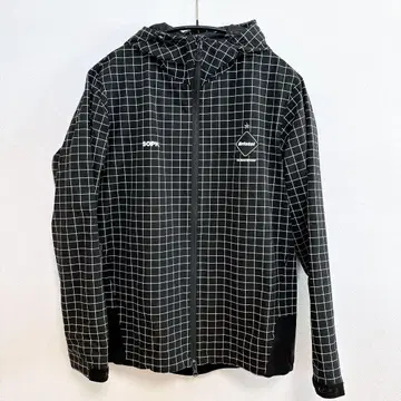 브리스톨 나일론 후드티 체크 무늬 프랙티스